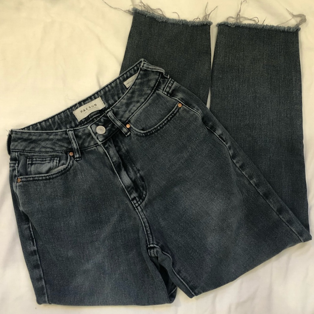 Pacsun/Urban Outfitters Blueberry wash Mom Jeans (22)